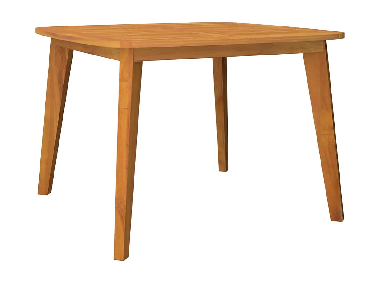 Tuintafel 110x110x75 cm massief acaciahout NL411757