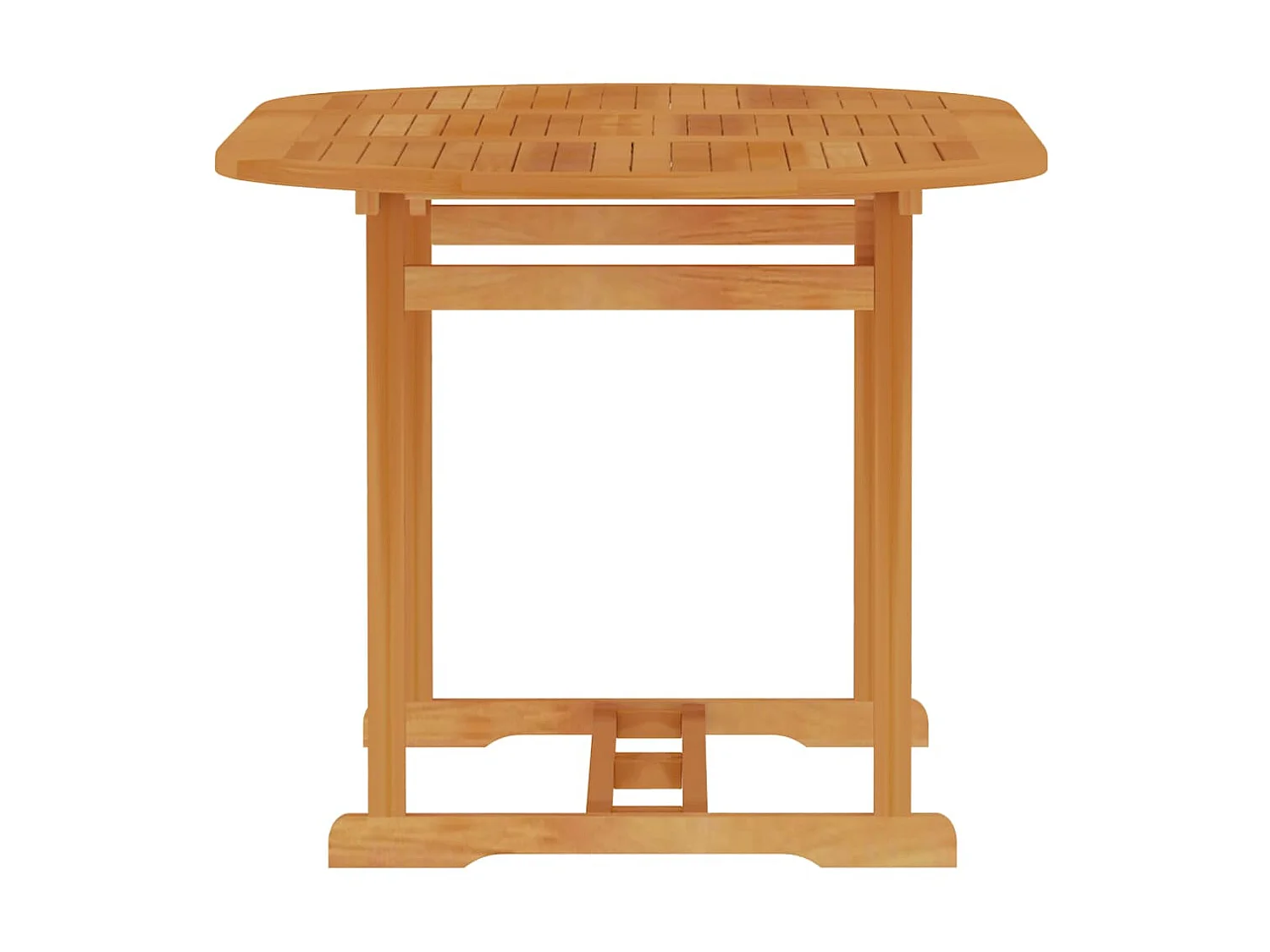 Table de jardin 150x90x75 cm Bois de teck massif GHR28496
