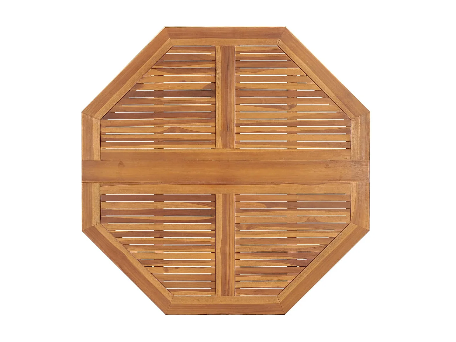 Table à manger de jardin pliable 110x110x75 cm Teck massif GHR82578