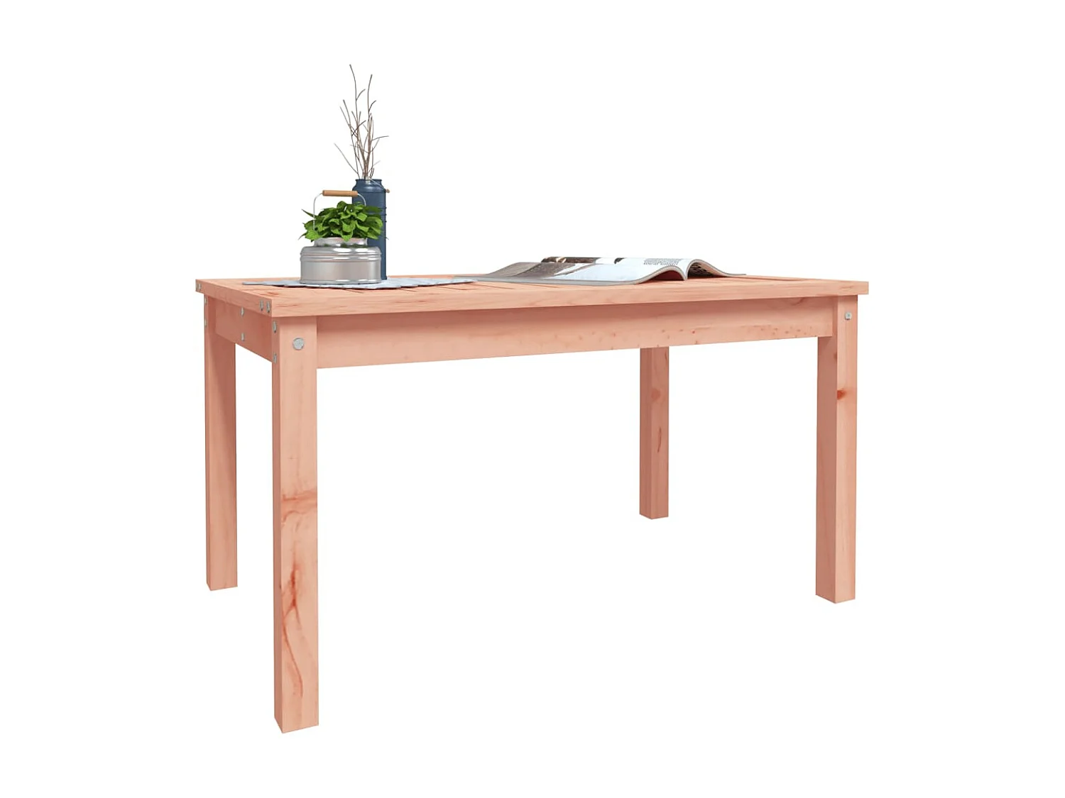 Table de jardin 82,5x50,5x45 cm bois massif de douglas GHR90032