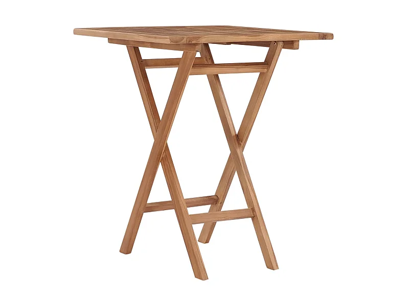Tuintafel inklapbaar 60x60x75 cm massief teakhout NL771828