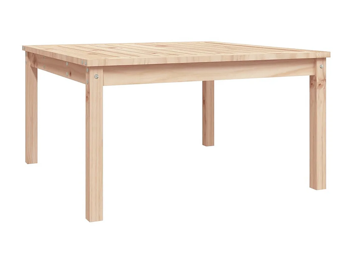 Table de jardin 82,5x82,5x45 cm bois massif de pin GHR47851