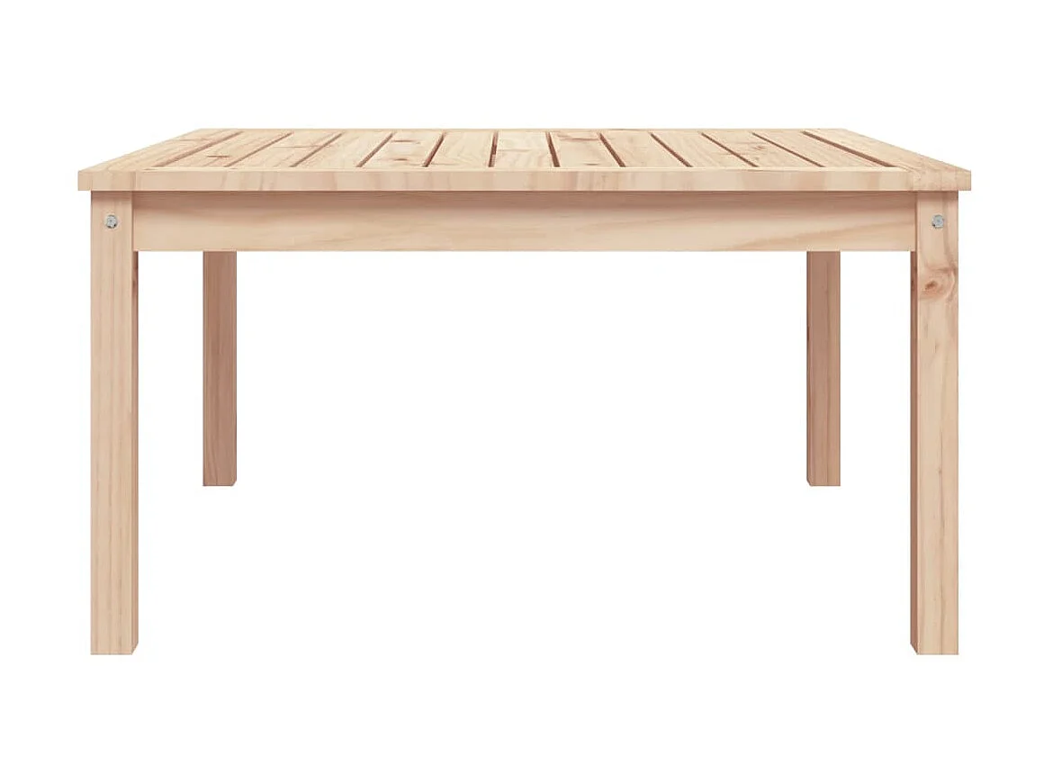 Table de jardin 82,5x82,5x45 cm bois massif de pin GHR47851