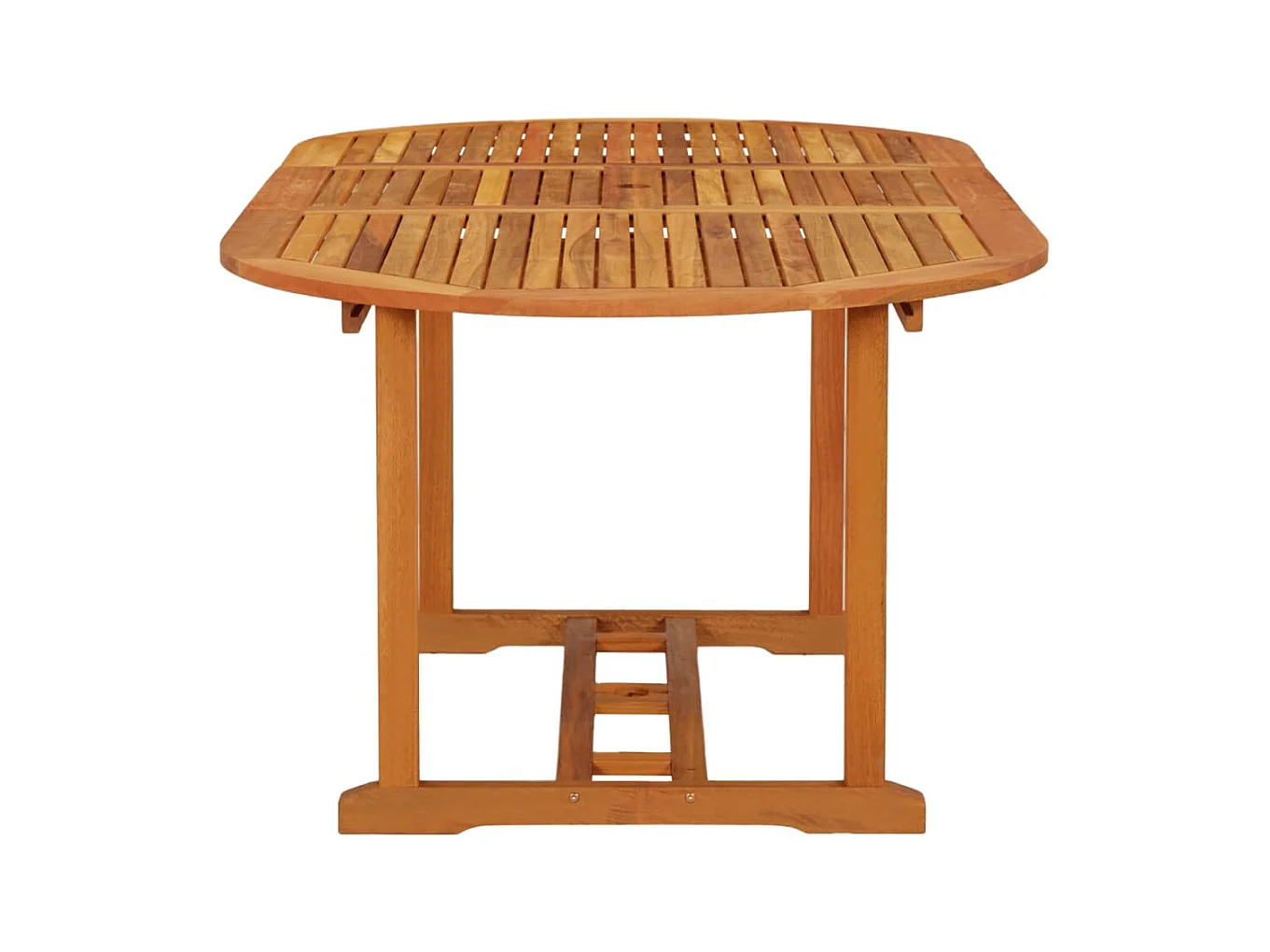 Table de jardin 200x100x75 cm Bois d'eucalyptus solide GHR68468