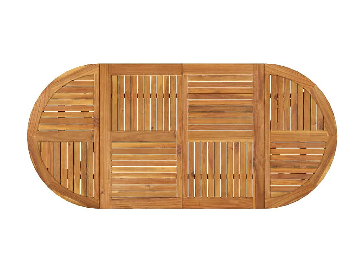 Table de jardin 200x90x75 cm Bois d'acacia solide GHR39095