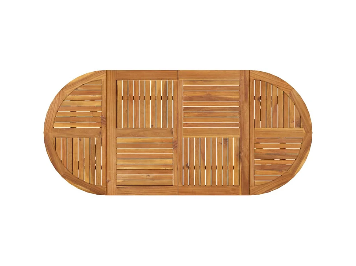 Table de jardin 200x90x75 cm Bois d'acacia solide GHR39095