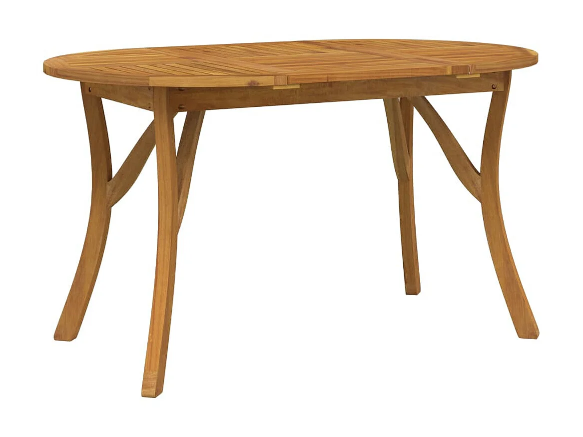 Table de jardin 150x90x75 cm Bois d'acacia solide GHR38422