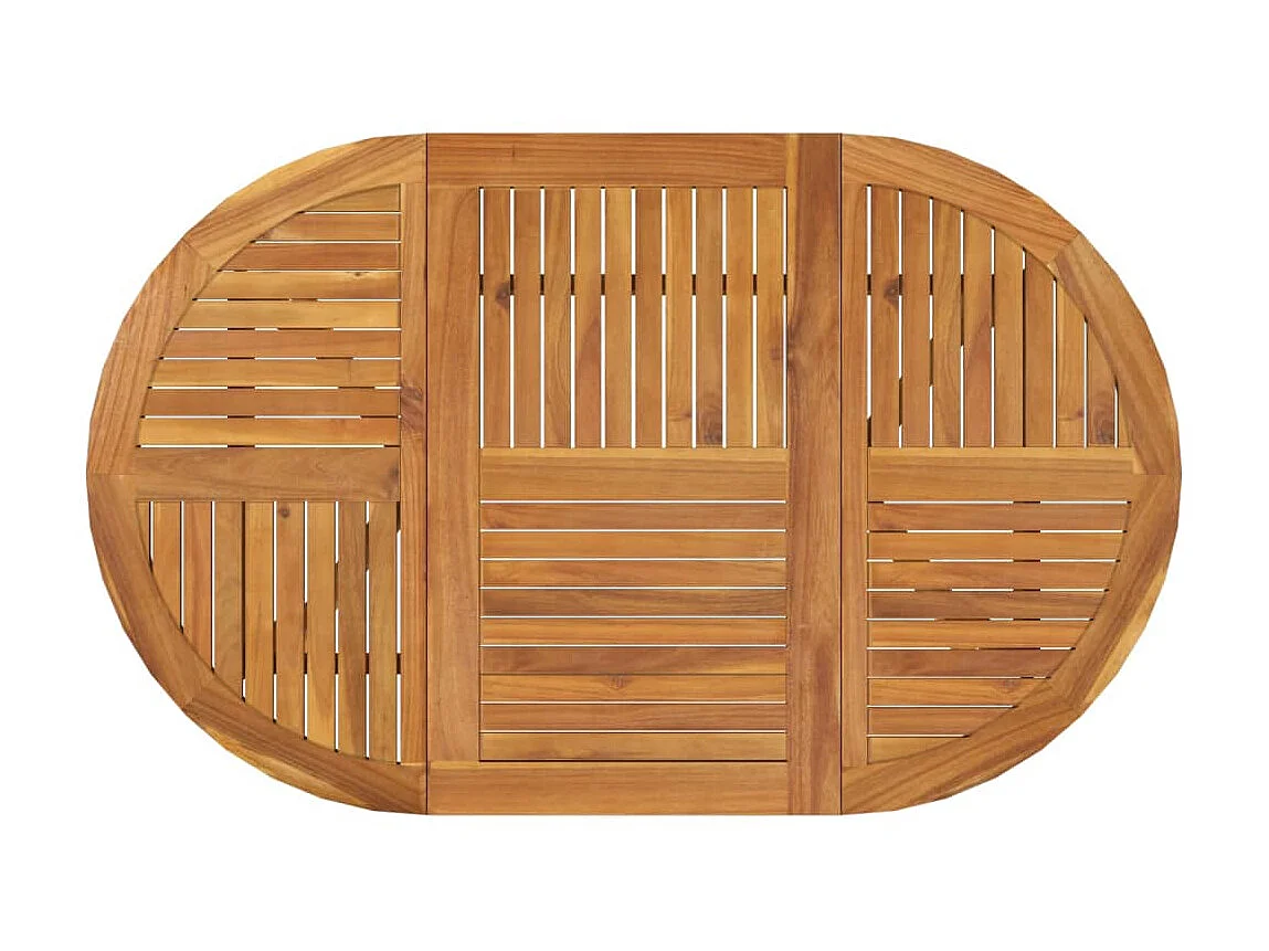 Table de jardin 150x90x75 cm Bois d'acacia solide GHR38422