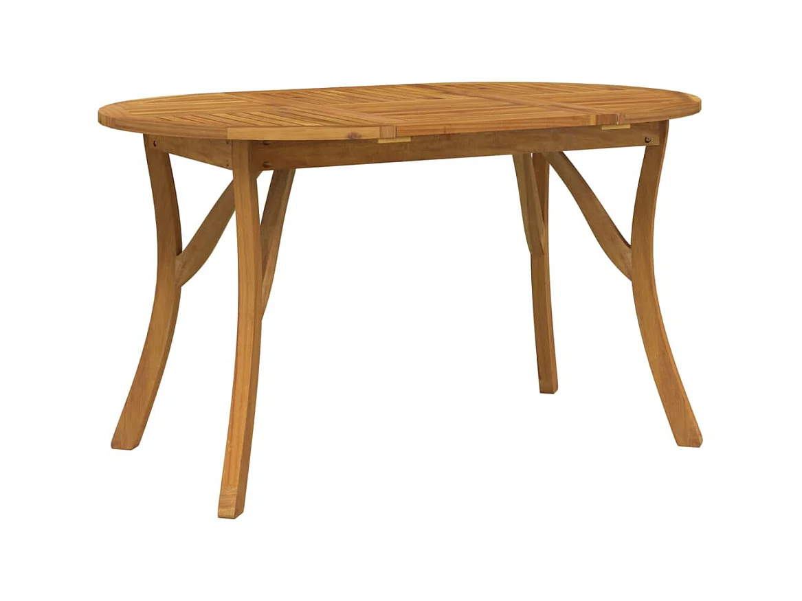 Table de jardin 150x90x75 cm Bois d'acacia solide GHR38422