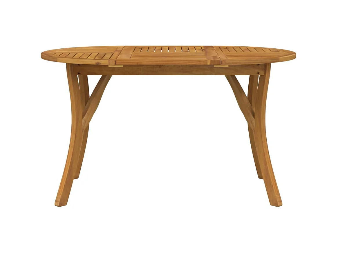 Table de jardin 150x90x75 cm Bois d'acacia solide GHR38422