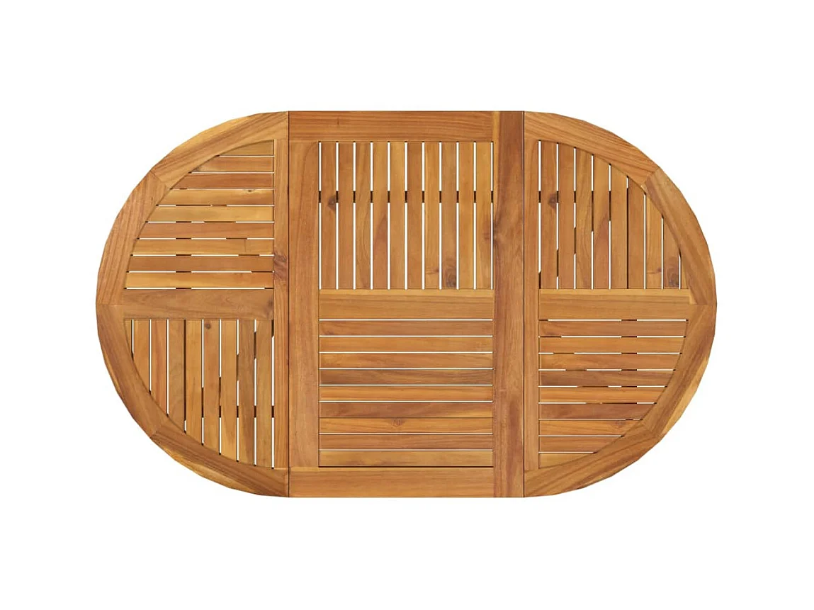 Table de jardin 150x90x75 cm Bois d'acacia solide GHR38422