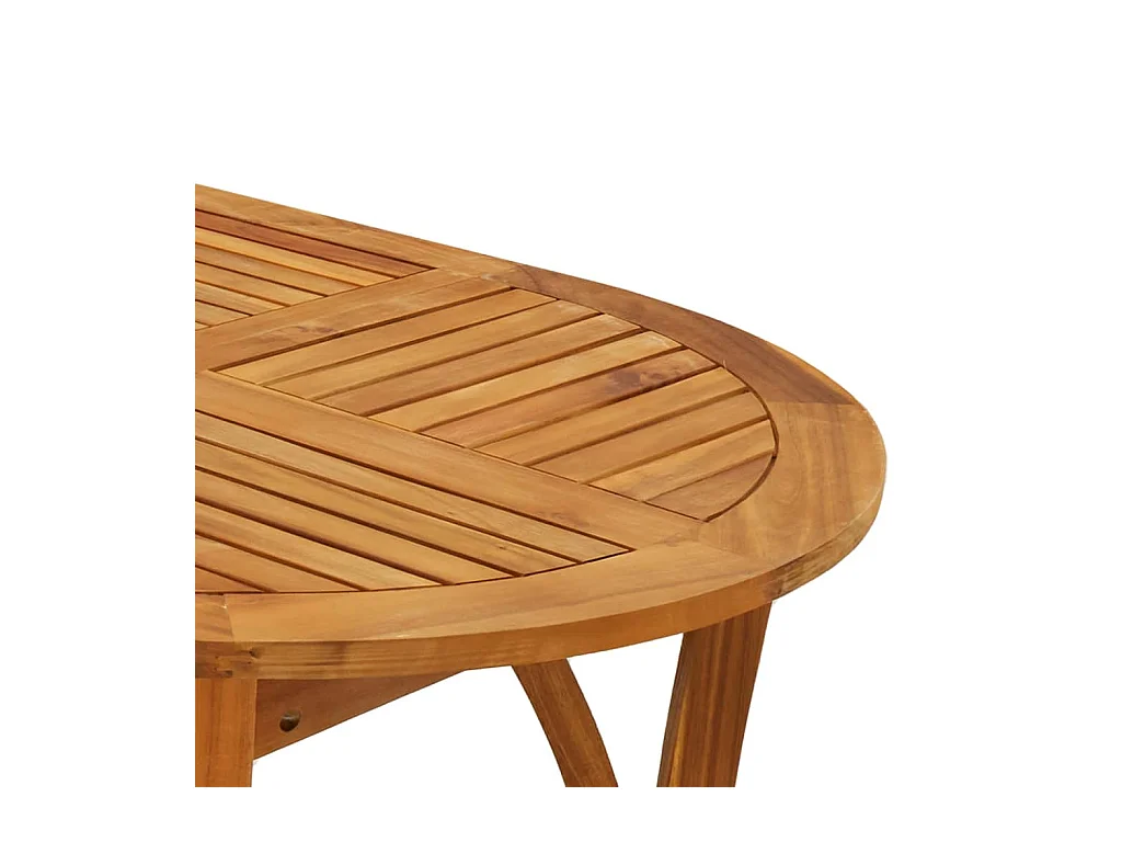 Table de jardin 150x90x75 cm Bois d'acacia solide GHR38422