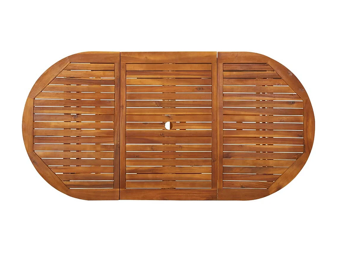 Table à manger de jardin 180x90x75 cm Bois d'acacia solide GHR10090