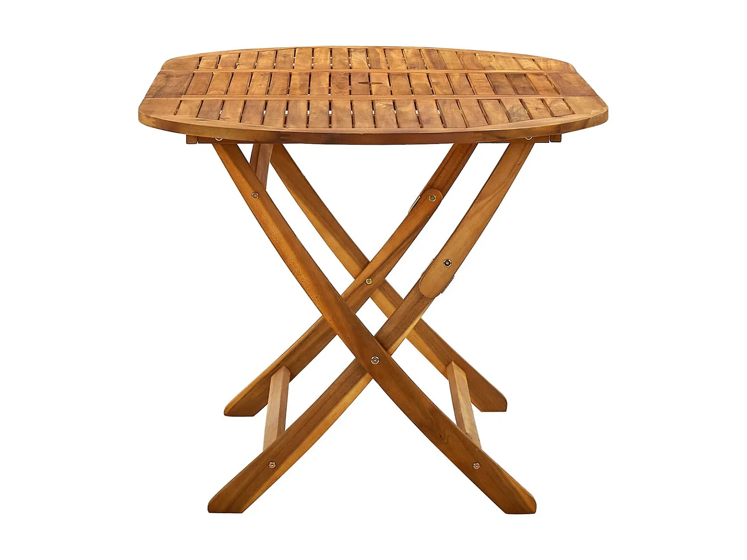 Table de jardin pliable 160x85x75 cm Bois d'acacia massif GHR98544