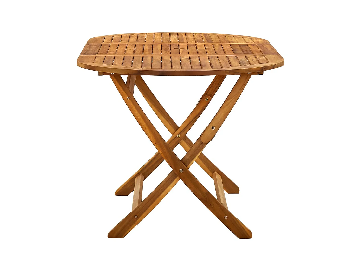 Table de jardin pliable 160x85x75 cm Bois d'acacia massif GHR98544