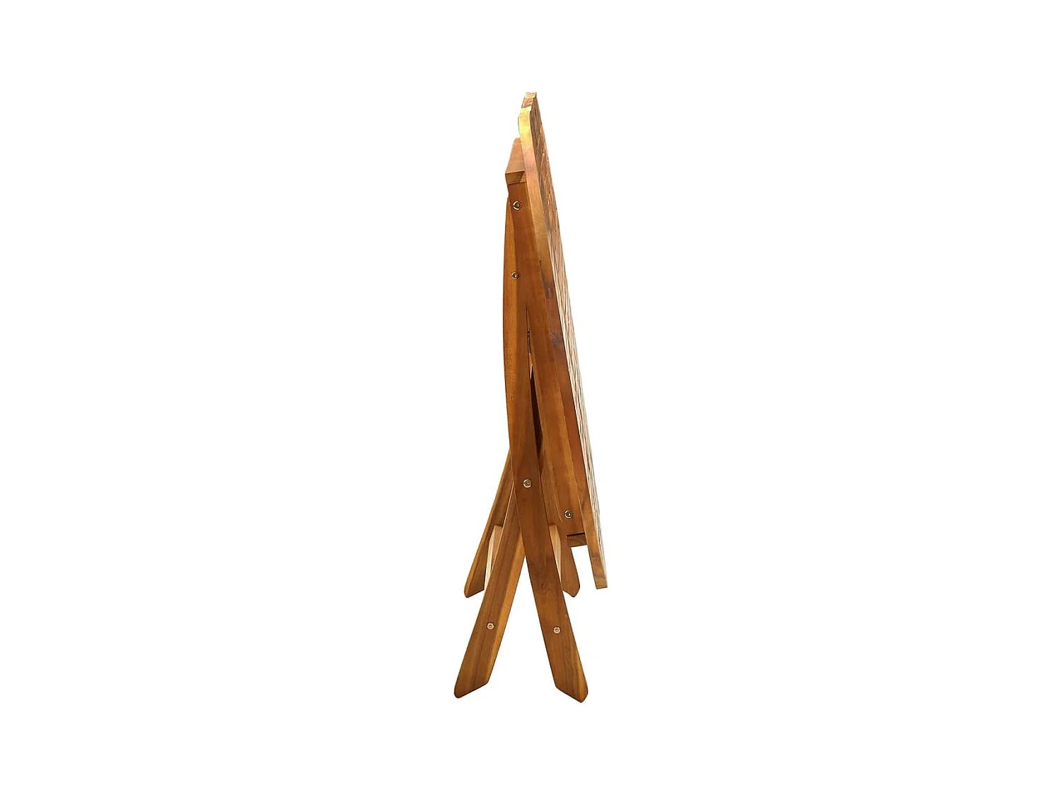 Table de jardin pliable 160x85x75 cm Bois d'acacia massif GHR98544