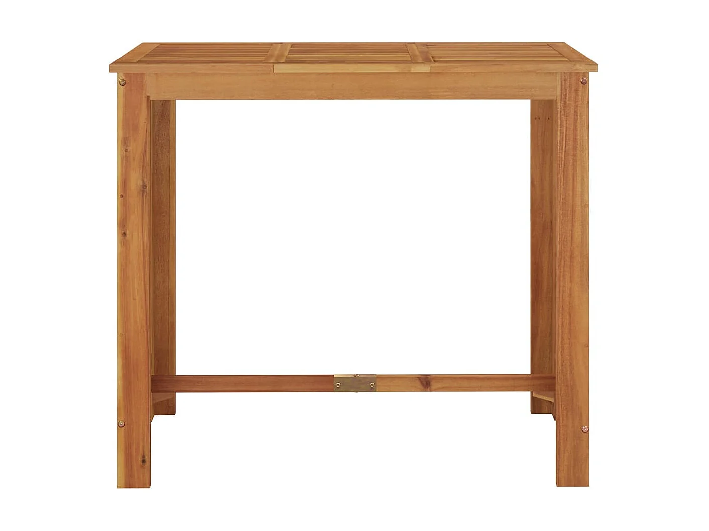 Tuinbartafel 120x60x105 cm massief acaciahout NL807230