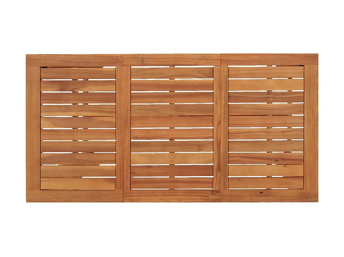 Tuinbartafel 120x60x105 cm massief acaciahout NL807230