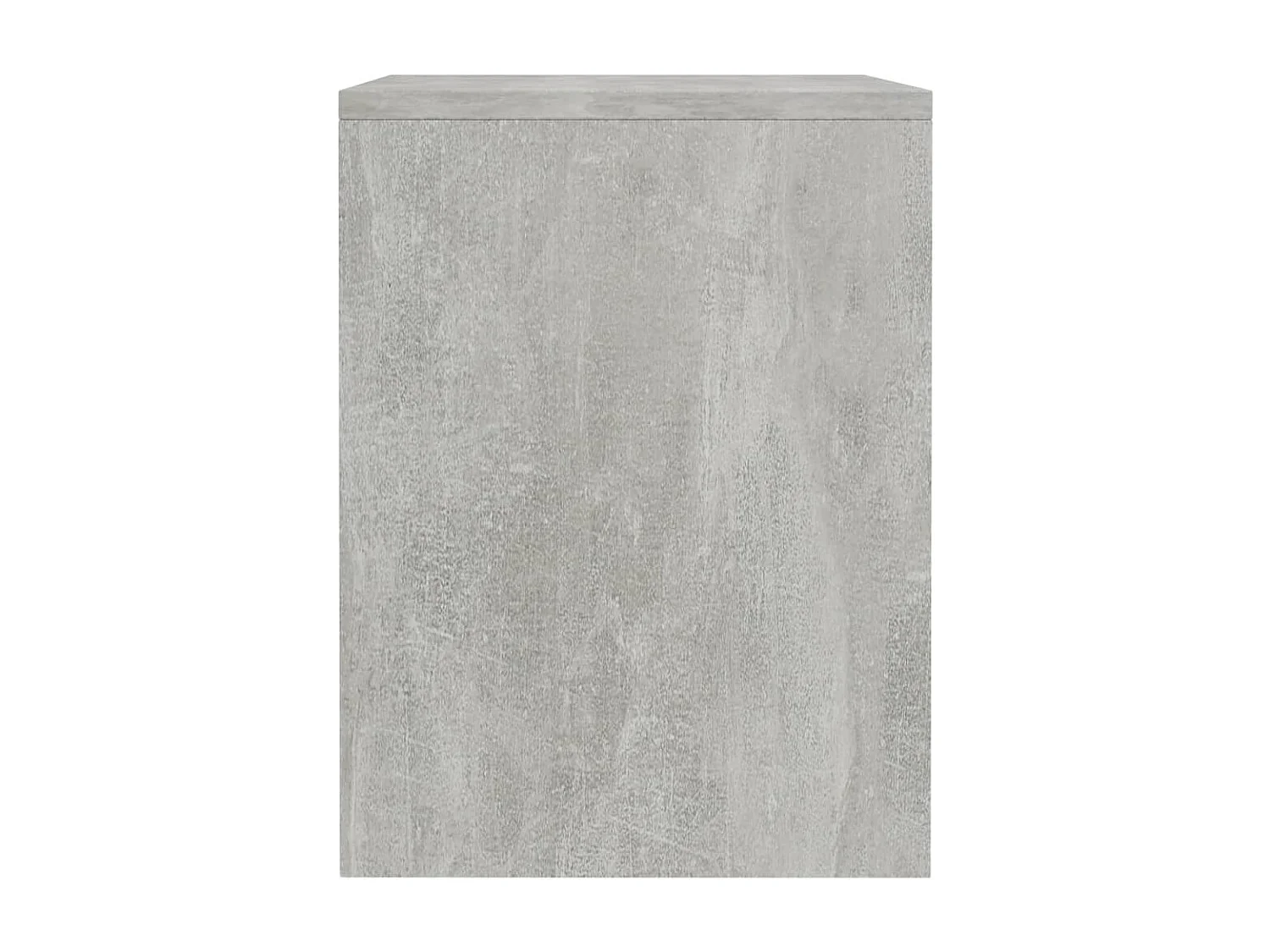 Lot de 2 Tables de chevet Gris béton 40x30x40 cm Bois d'ingénierie GHR25908