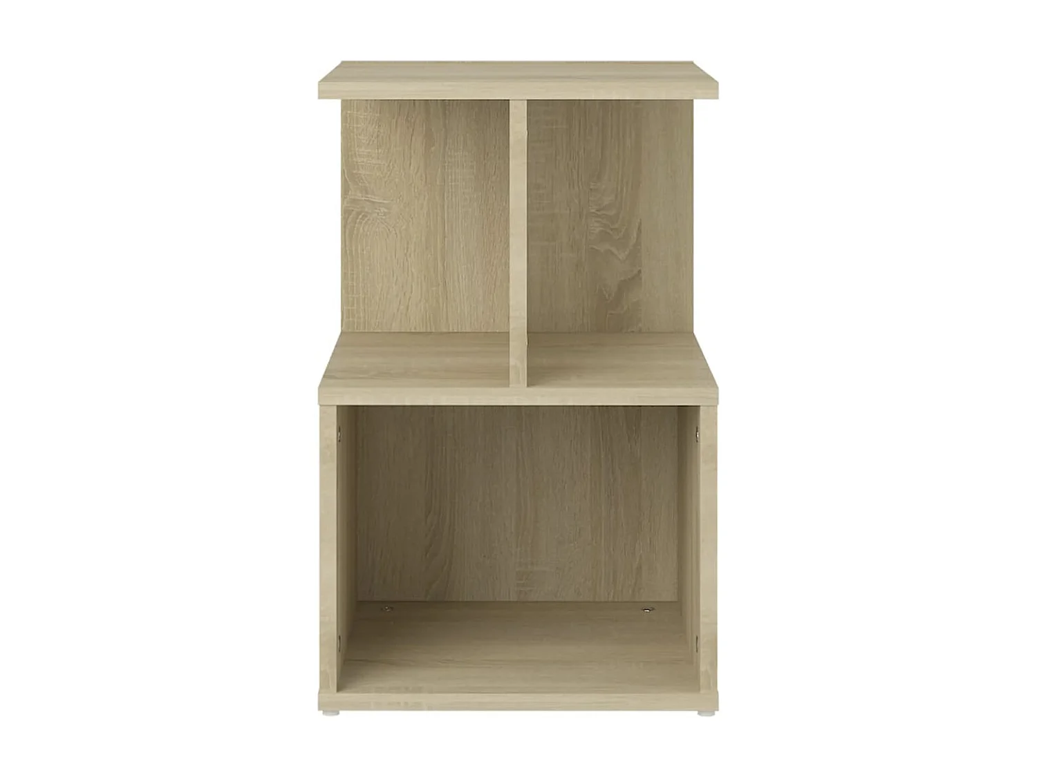 Table de chevet Chêne sonoma 35x35x55 cm Aggloméré GHR35761