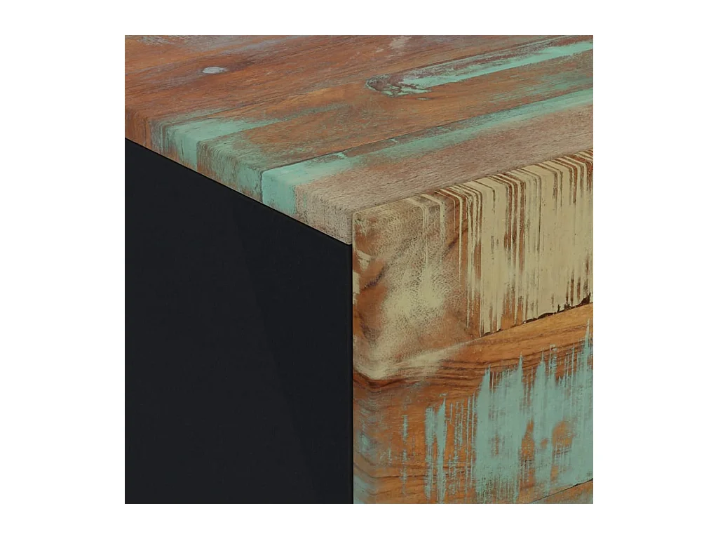 Nachtkastjes 2 st 40x33x46 cm massief gerecycled hout NL30485