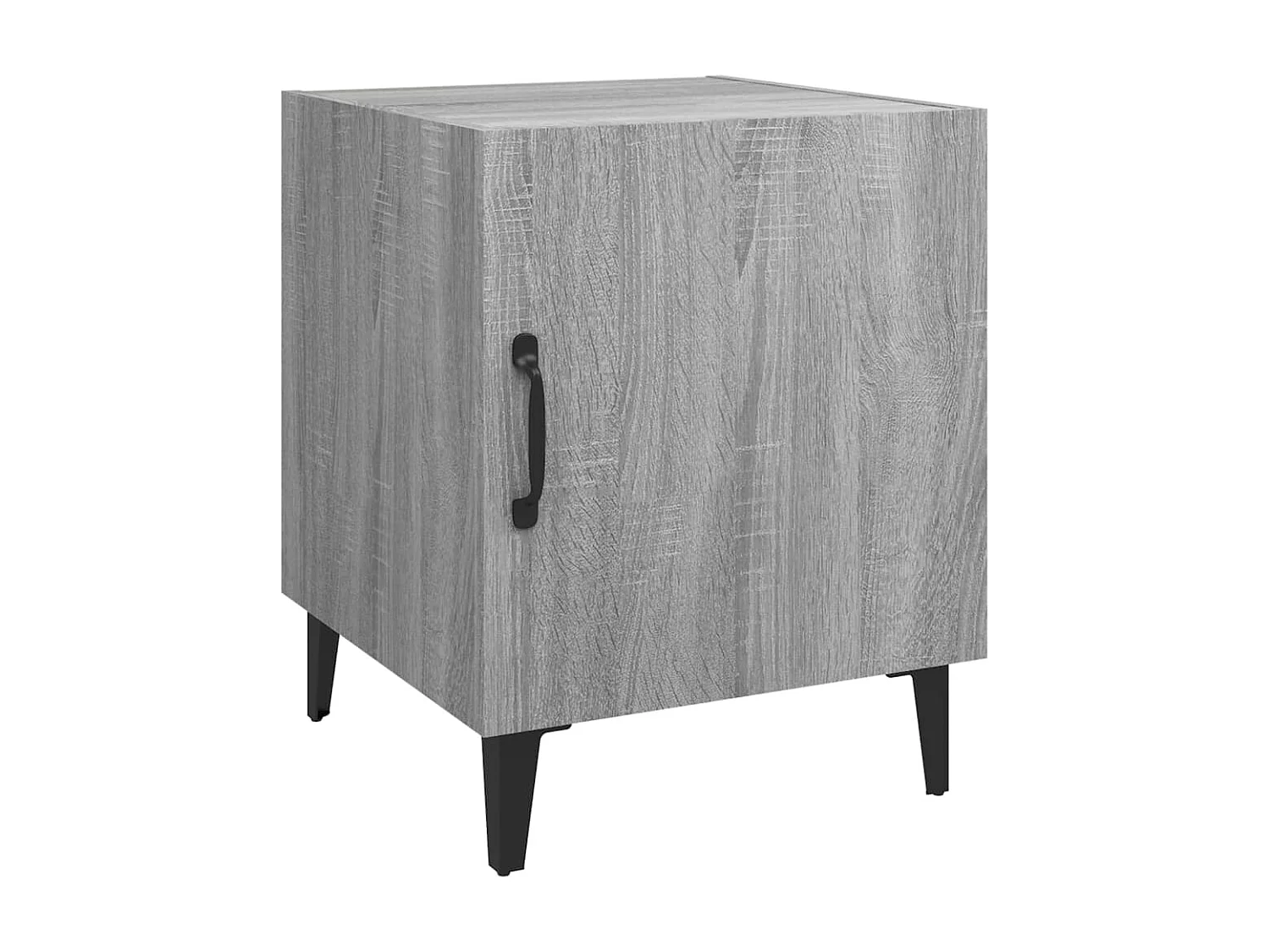 Lot de 2 Tables de chevet Sonoma gris Bois d'ingénierie GHR97027