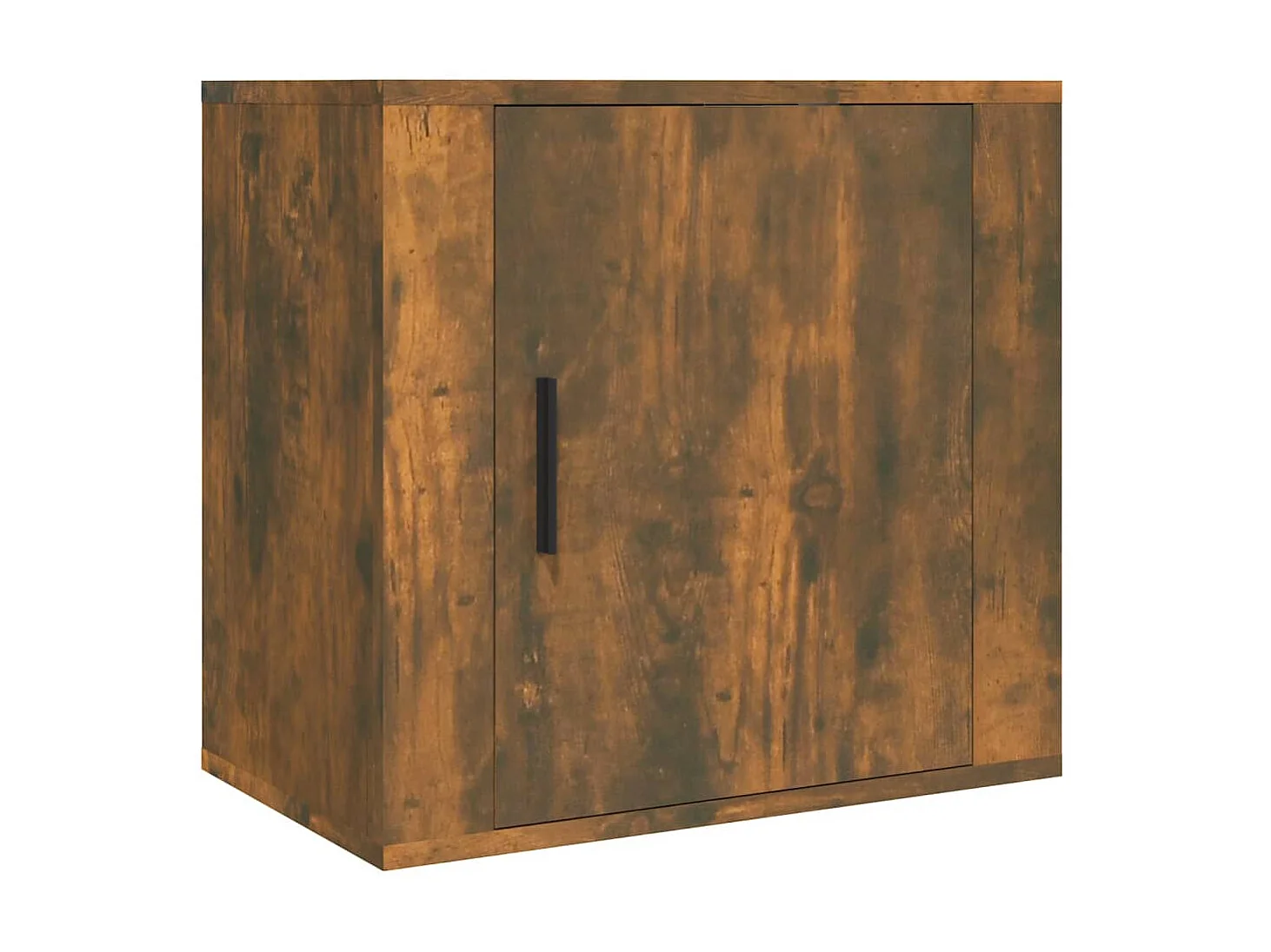 Mesas de cabeceira de parede 2 pcs 50x30x47 cm carvalho fumado PT80397