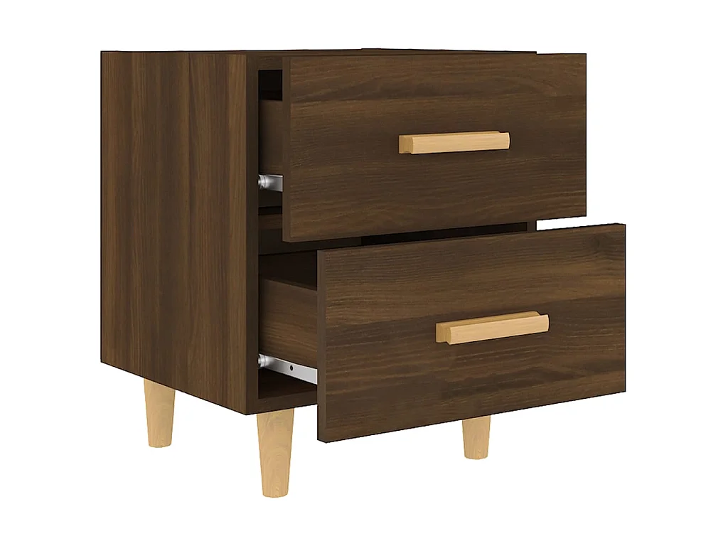 Mesas de cabeceira 2 pcs 40x35x47,5 cm carvalho castanho PT88663