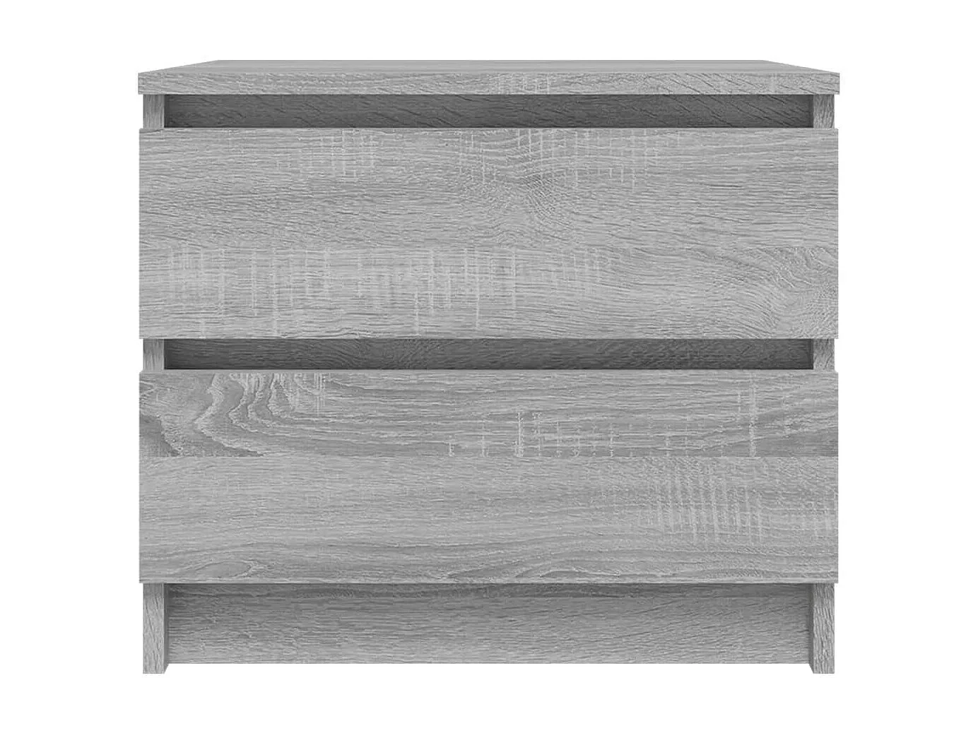 Table de chevet Sonoma gris 50x39x43,5 cm Bois d'ingénierie GHR32224