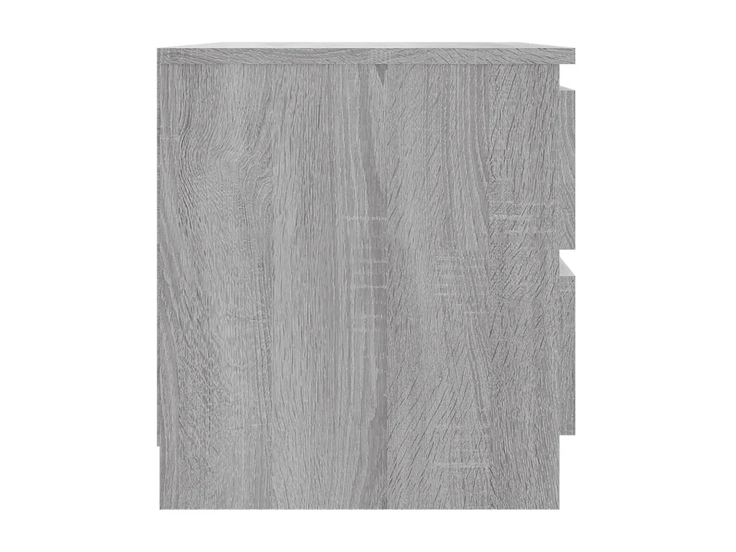 Table de chevet Sonoma gris 50x39x43,5 cm Bois d'ingénierie GHR32224