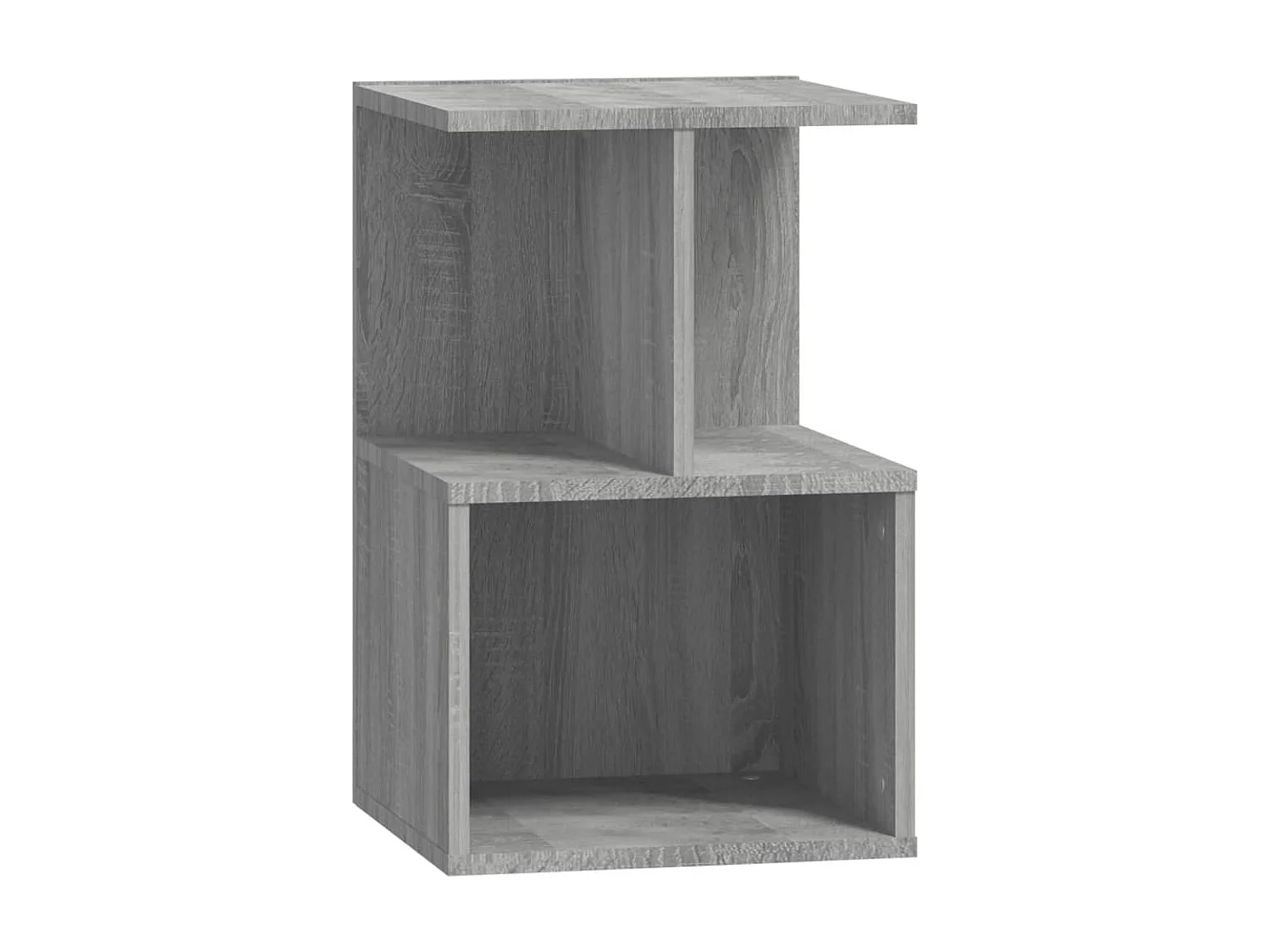 Table de chevet Sonoma gris 35x35x55 cm Bois d'ingénierie GHR37977