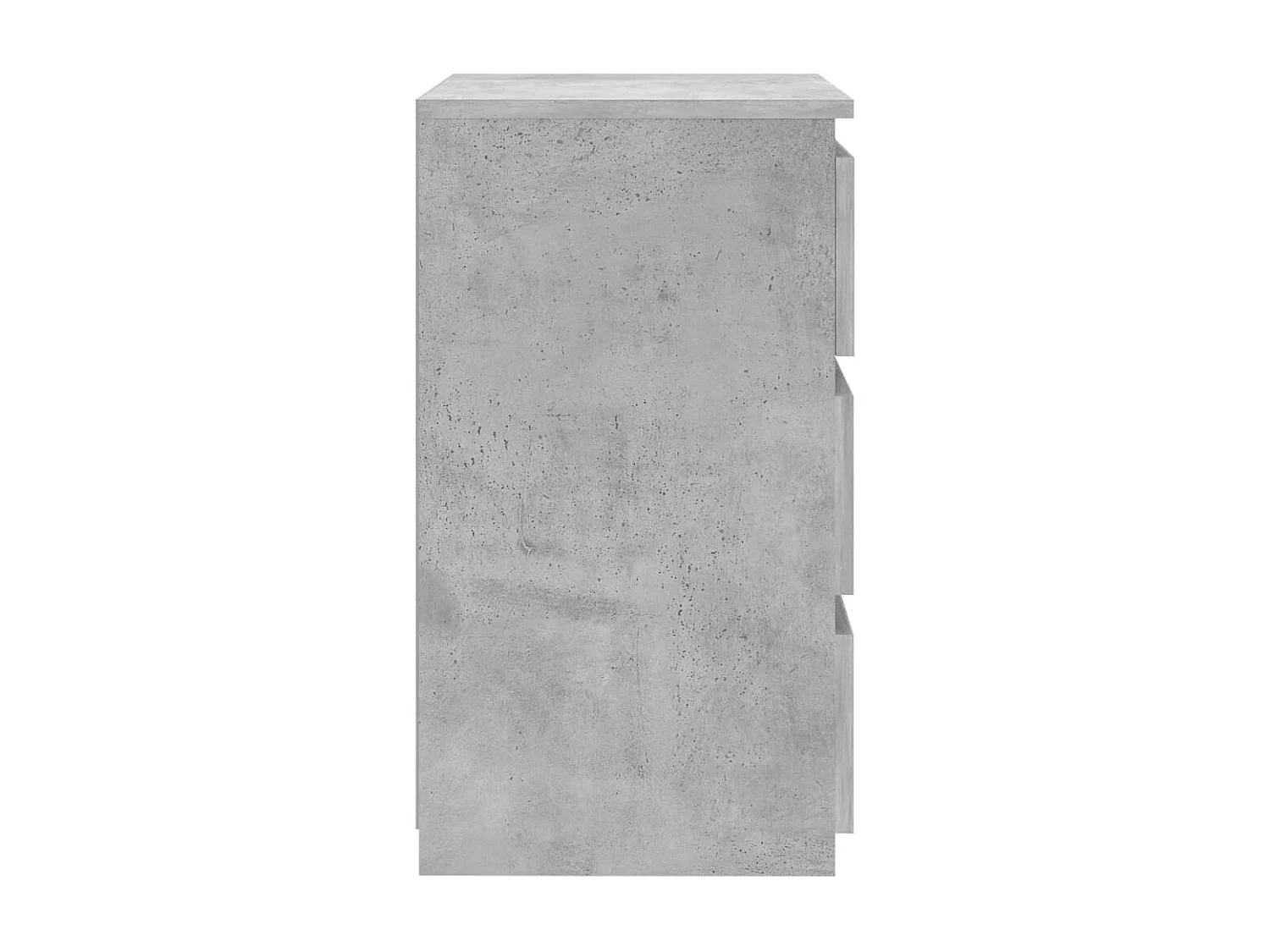 Mesa de cabeceira derivados de madeira cinzento cimento PT23974