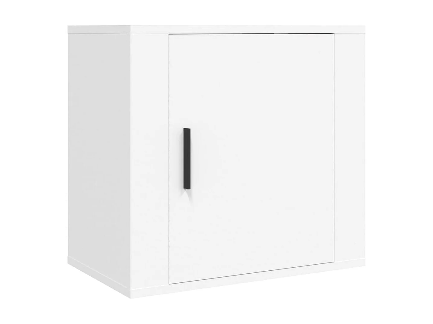 Nachtkastjes 2 st wandgemonteerd 50x30x47 cm wit NL26974