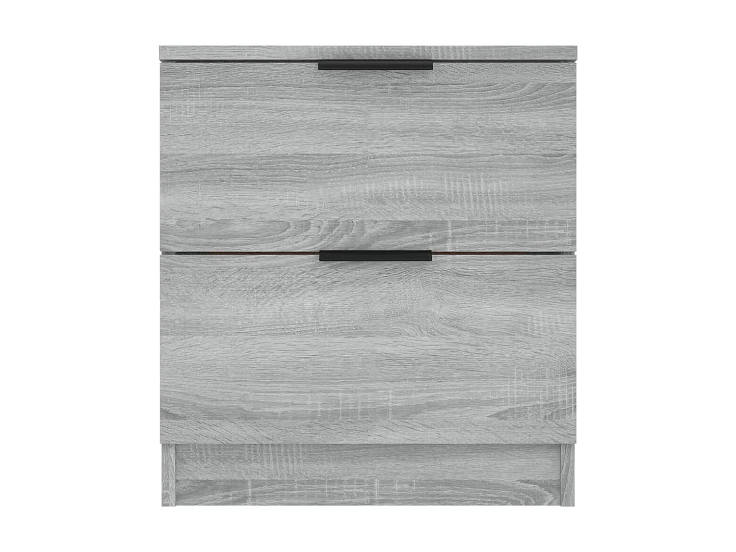 Lot de 2 Tables de chevet Sonoma gris Bois d'ingénierie GHR66174