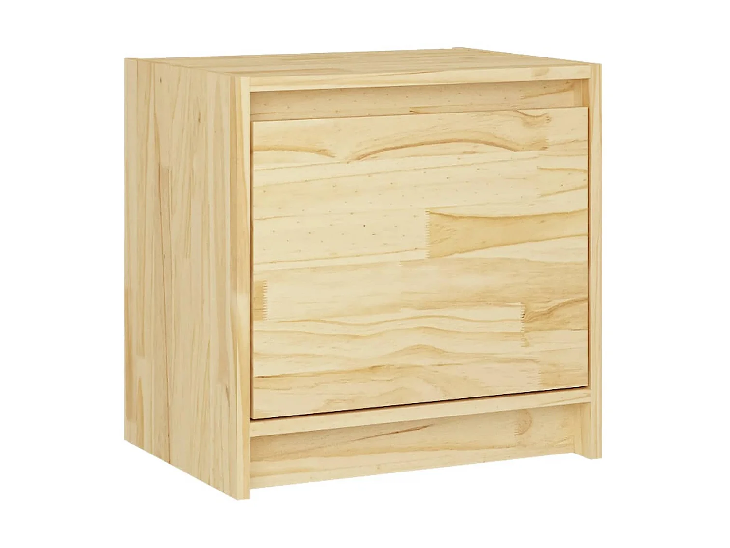 Lot de 2 Tables de chevet 40x30,5x40 cm bois de pin massif GHR81957