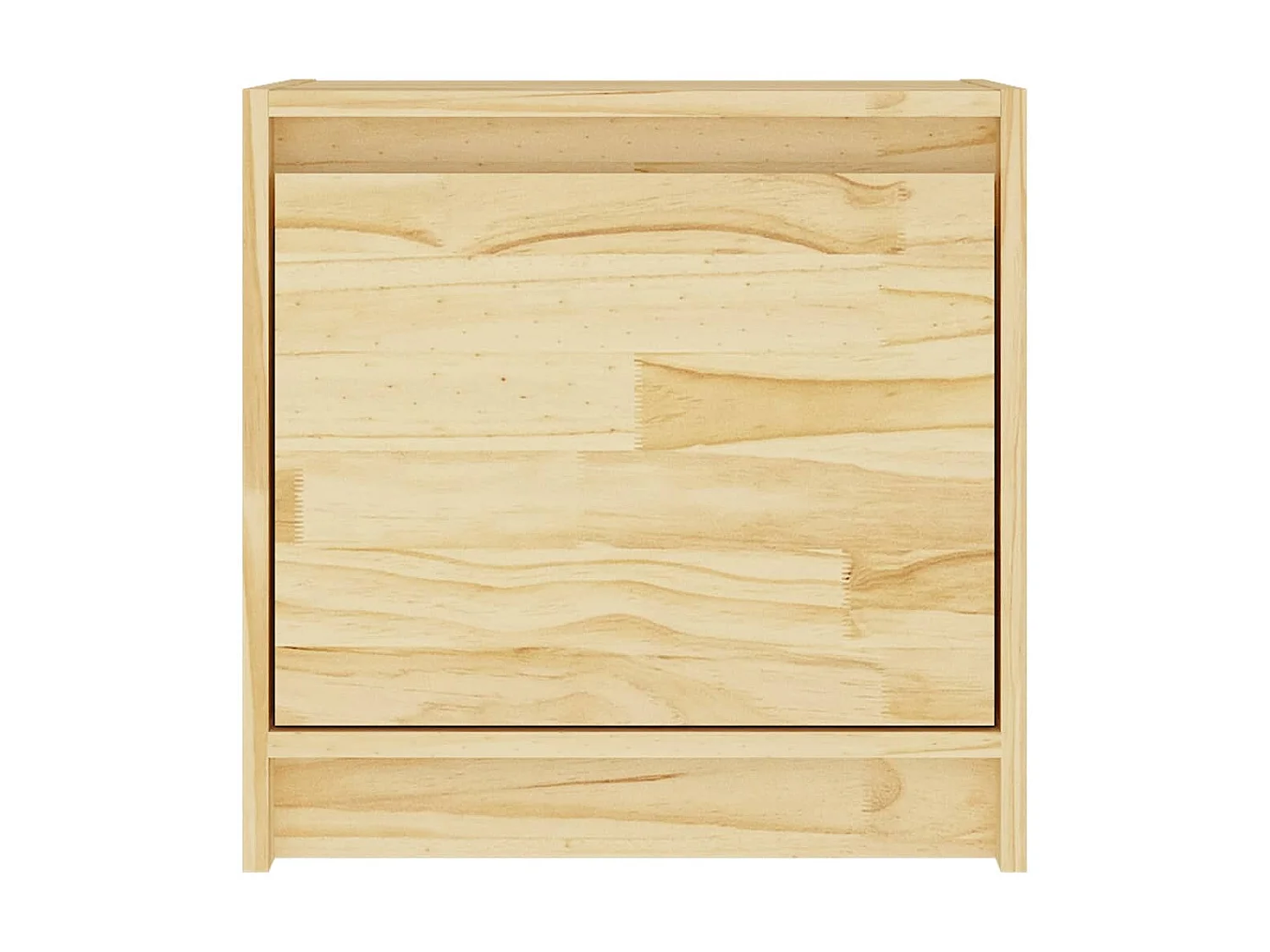 Lot de 2 Tables de chevet 40x30,5x40 cm bois de pin massif GHR81957