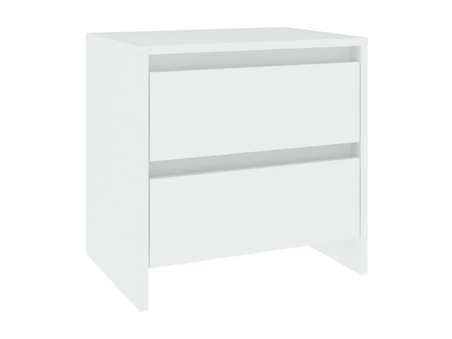 Lote de 2 Mesitas de noche madera contrachapada 45x34,5x44,5 cm ES22224