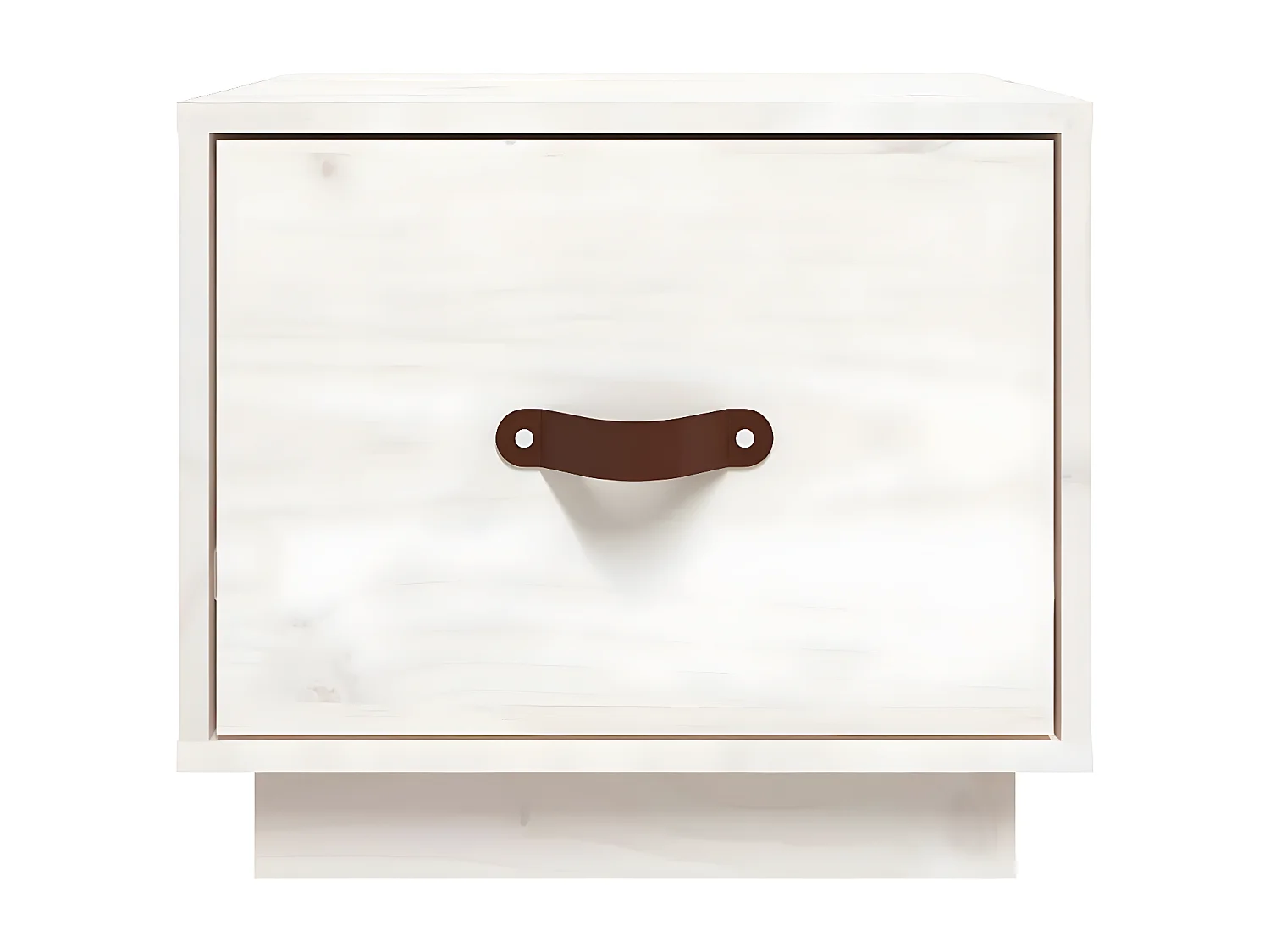 Mesas de cabeceira 2 pcs 40x34x35 cm pinho maciço branco PT84656