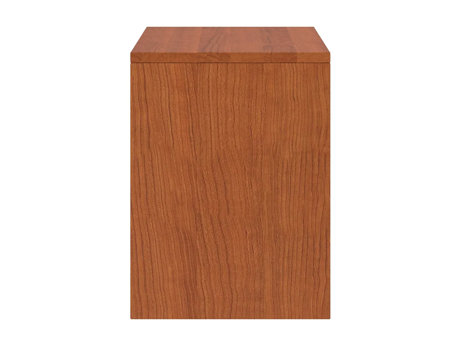 Lote de 2 Mesitas de noche madera de pino marrón miel 35x30x40 cm ES62897