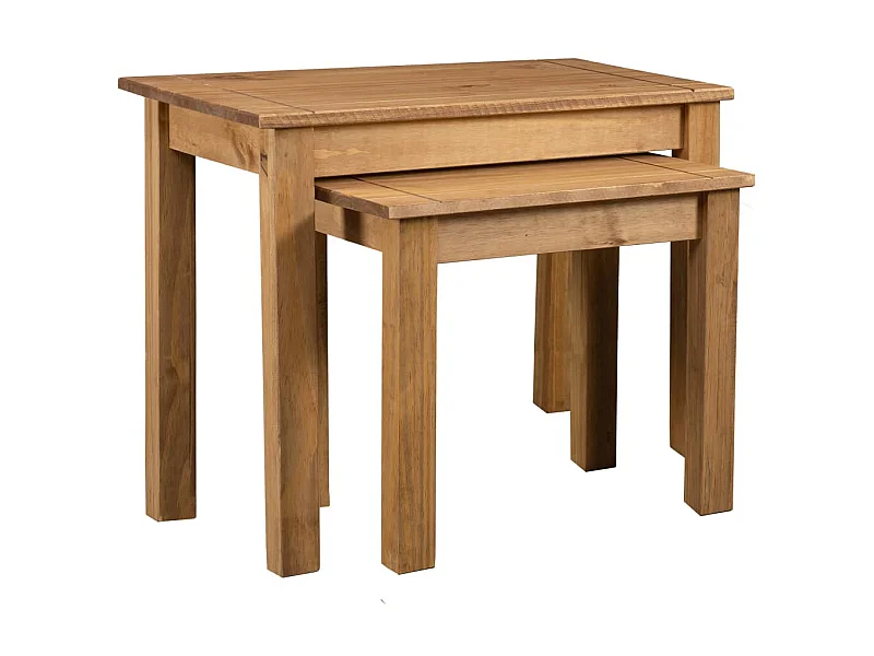 2-delige Tafeltjesset Panama Range massief grenenhout NL81919