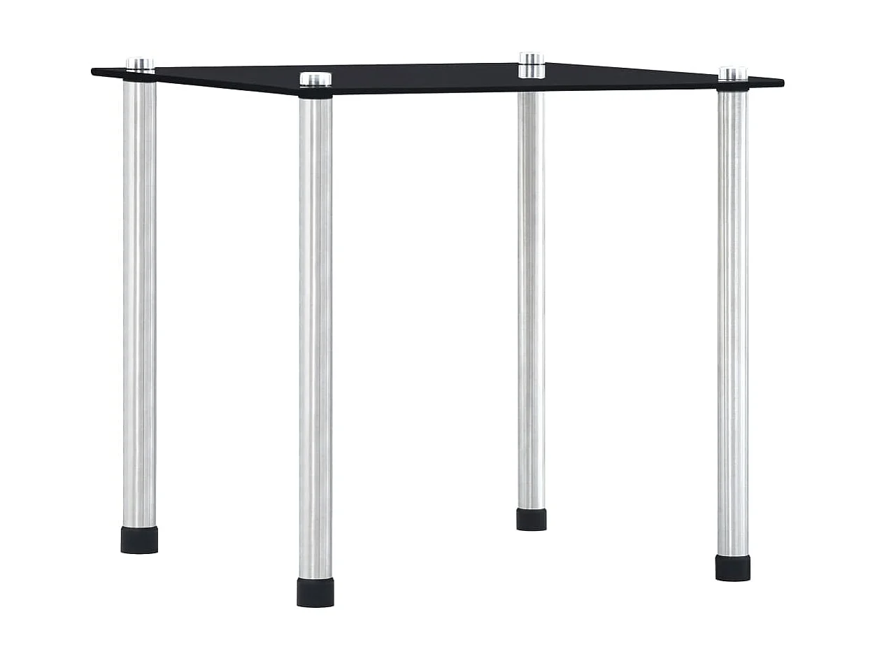 Tables gigognes 3 pcs Noir Verre trempé GHR91683