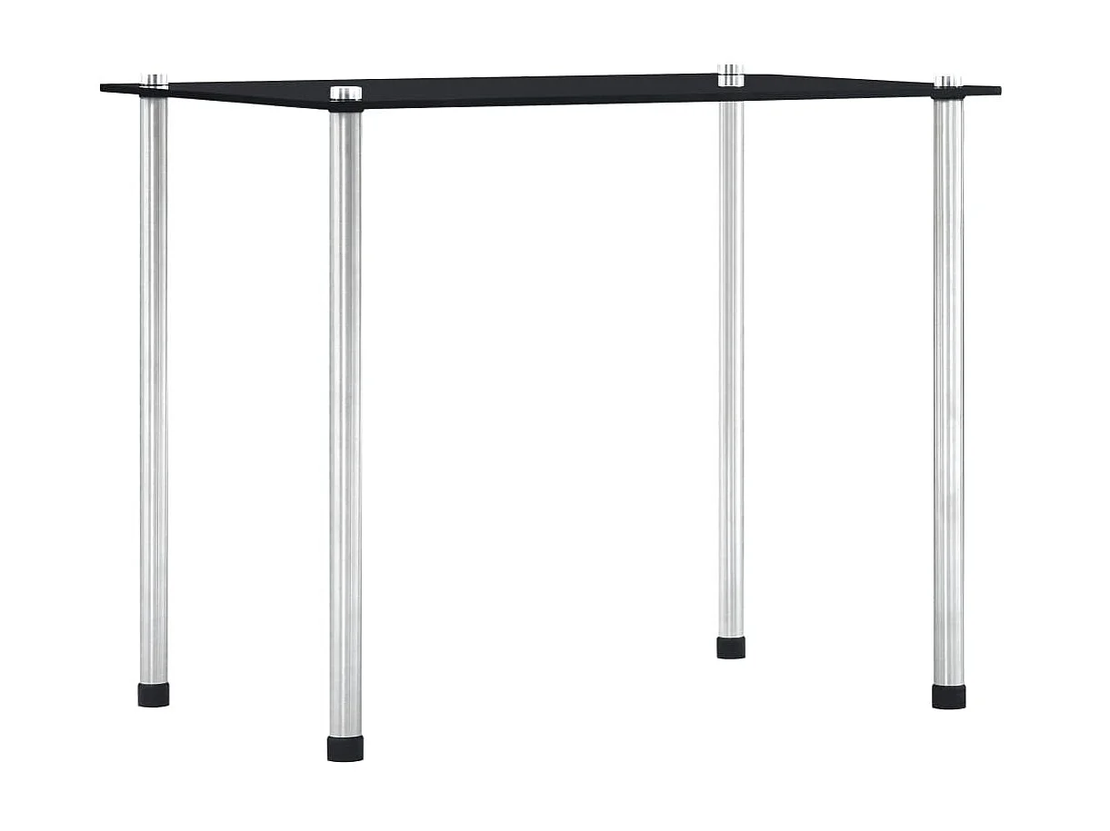 Tables gigognes 3 pcs Noir Verre trempé GHR91683