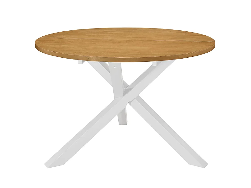 Table de salle à manger Blanc 120 x 75 cm MDF GHR56378