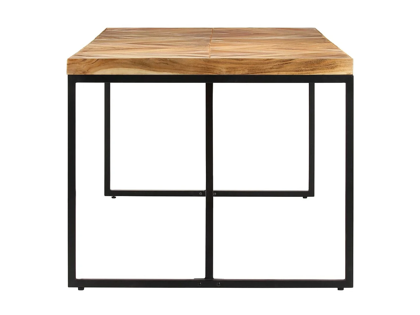 Mesa de jantar 180x90x76 cm madeira acácia maciça e mangueira PT331393