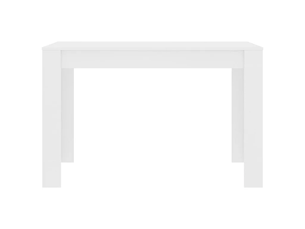 Table de salle à manger Blanc 120 x 60 x 76 cm Aggloméré GHR97477