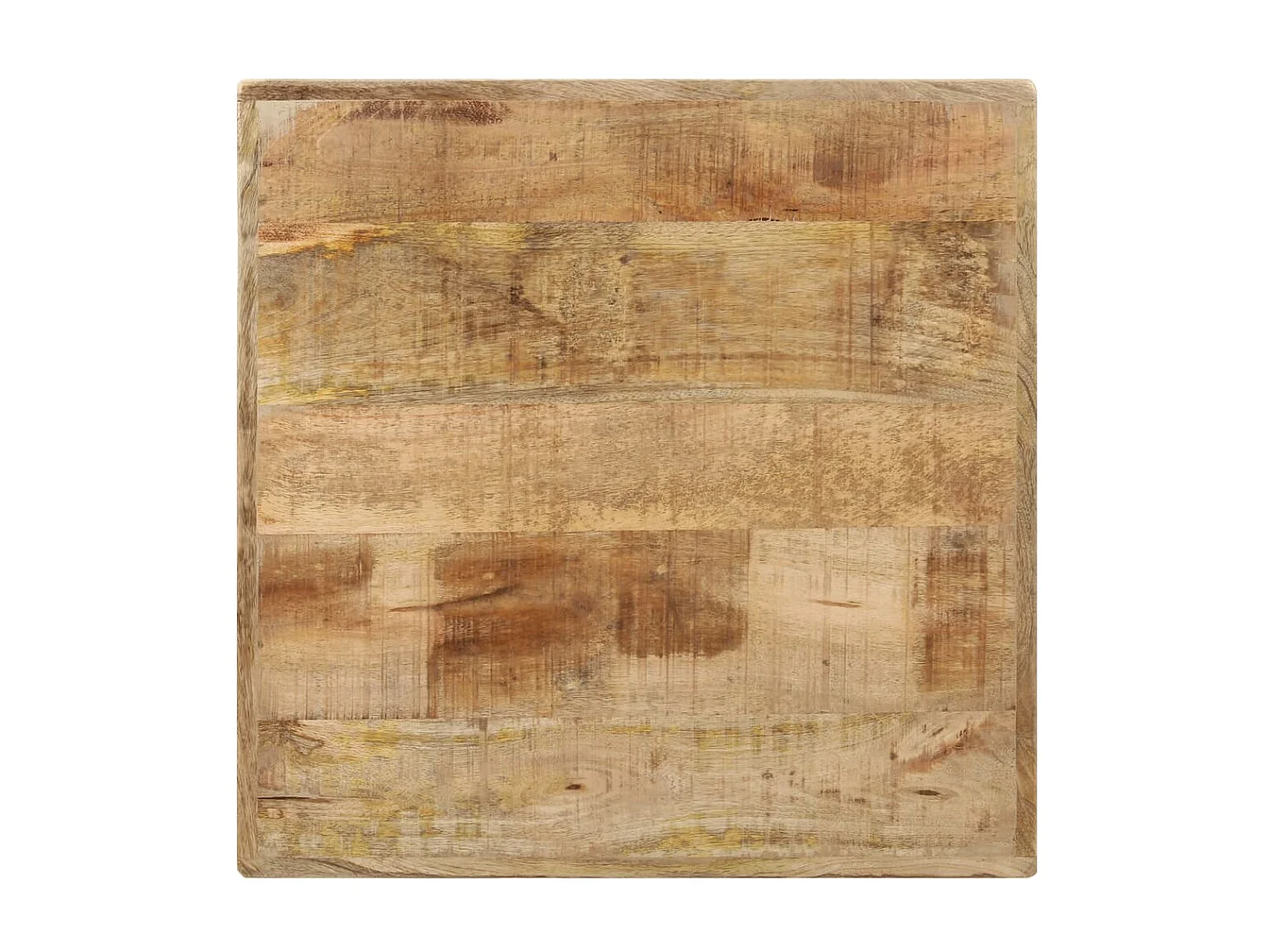 Table de bistro 60x60x77 cm Bois de manguier brut GHR46014