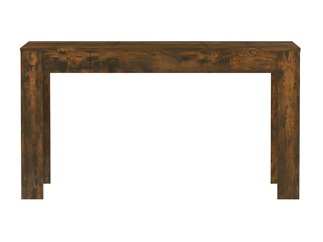 Table à dîner Chêne fumé 140x74,5x76 cm Bois d'ingénierie GHR21660