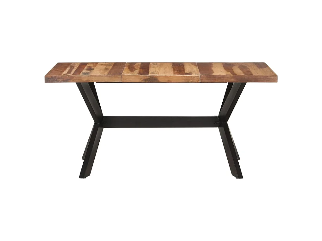 Table de salle à manger 160x80x75 cm Bois avec finition miel GHR98443