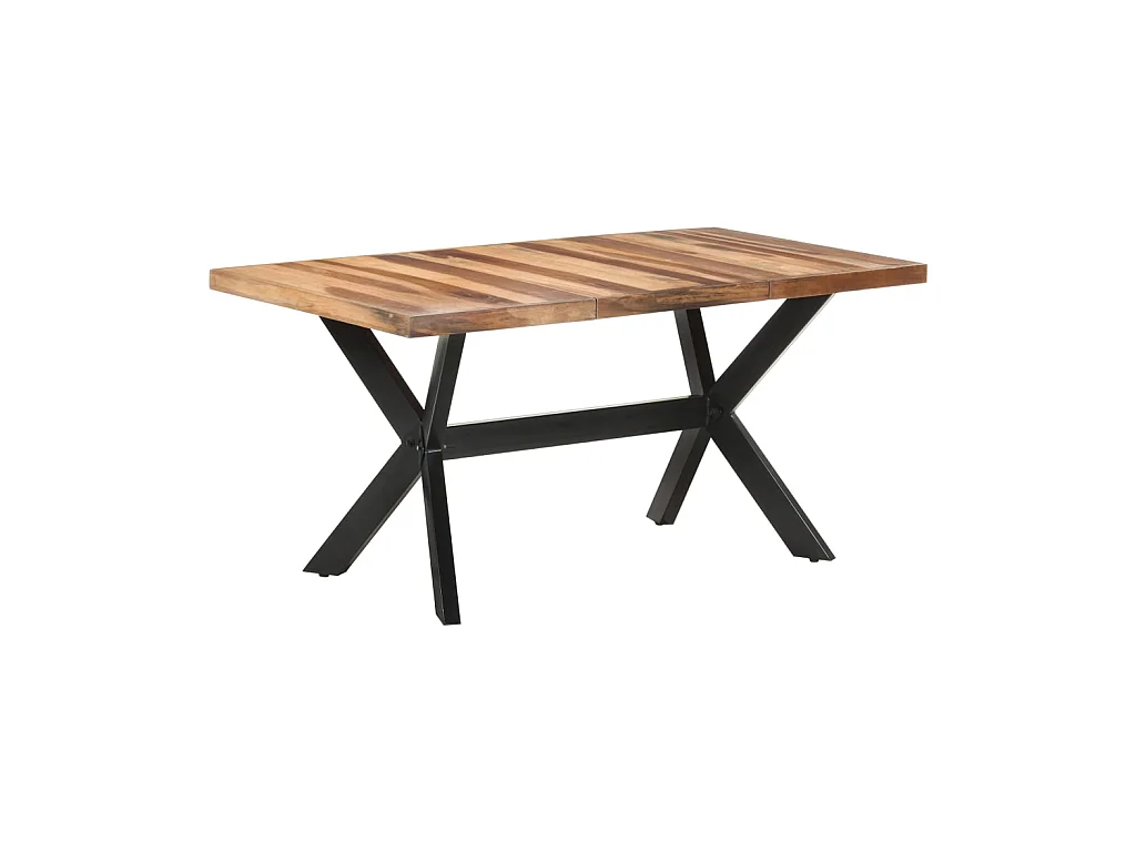 Table de salle à manger 160x80x75 cm Bois avec finition miel GHR98443