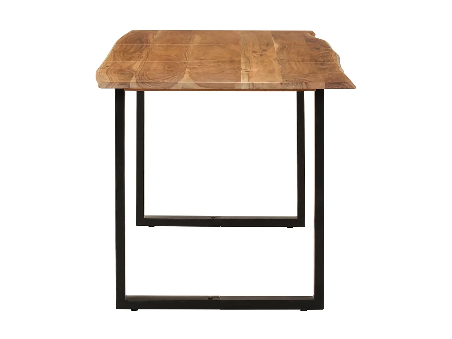 Table de salle à manger 154x80x76 cm Bois d'acacia solide GHR85314